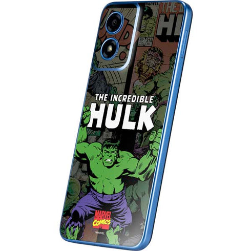 Marvel Classic Comics Hulk Fighter Vintage Moto G Play 4G (2024) Skin