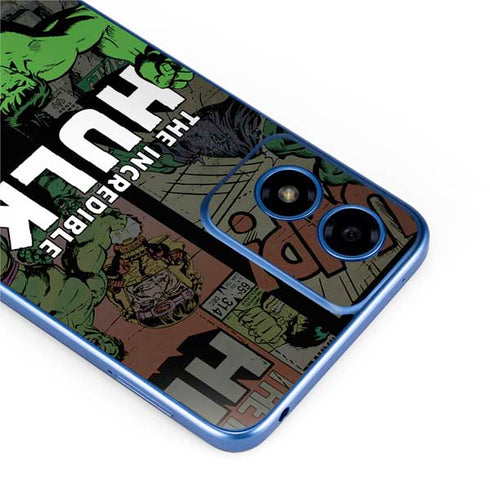 Marvel Classic Comics Hulk Fighter Vintage Moto G Play 4G (2024) Skin