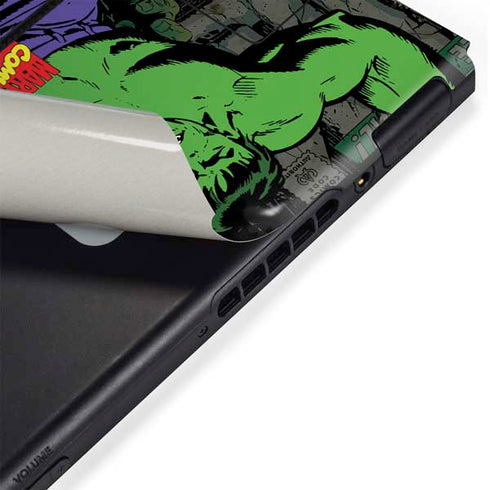 Marvel Classic Comics Hulk Fighter Vintage Nintendo Switch Bundle Skin