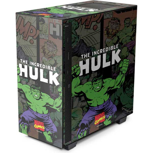 Marvel Classic Comics Hulk Fighter Vintage NZXT H510 Compact ATX Mid-Tower Case Skin