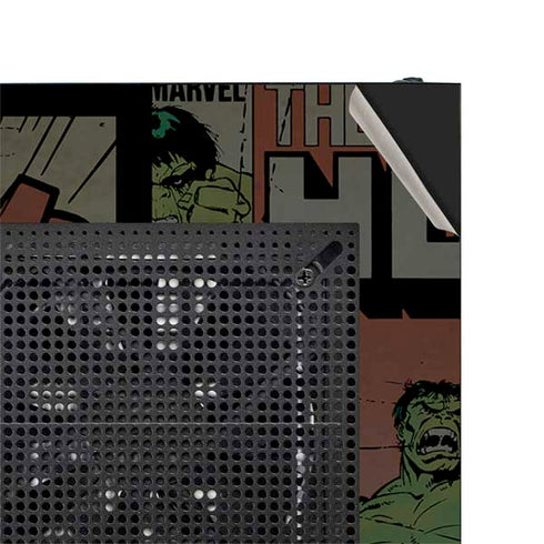 Marvel Classic Comics Hulk Fighter Vintage NZXT H510 Compact ATX Mid-Tower Case Skin