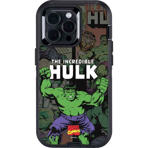 Marvel Classic Comics Hulk Fighter Vintage Otterbox Defender iPhone Skin