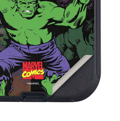 Marvel Classic Comics Hulk Fighter Vintage Otterbox Defender iPhone Skin