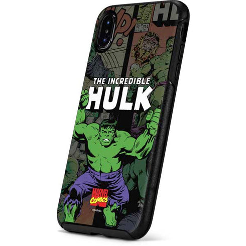 Marvel Classic Comics Hulk Fighter Vintage Otterbox Symmetry iPhone Skin