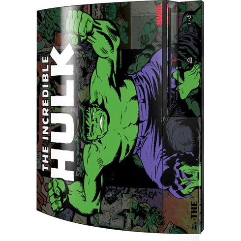 Marvel Classic Comics Hulk Fighter Vintage Playstation 3 & PS3 Skin