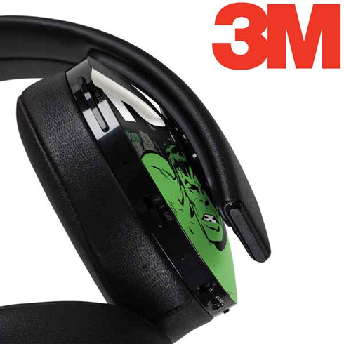 Marvel Classic Comics Hulk Fighter Vintage PlayStation 4 Gold Wireless Headset Skin