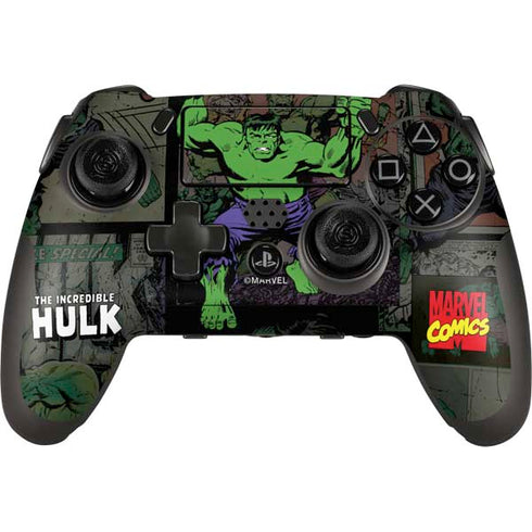 Marvel Classic Comics Hulk Fighter Vintage PlayStation Scuf Vantage 2 Controller Skin