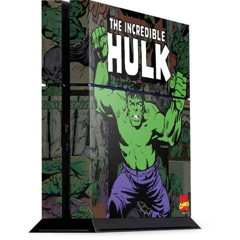 Marvel Classic Comics Hulk Fighter Vintage PlayStation PS4 Skins