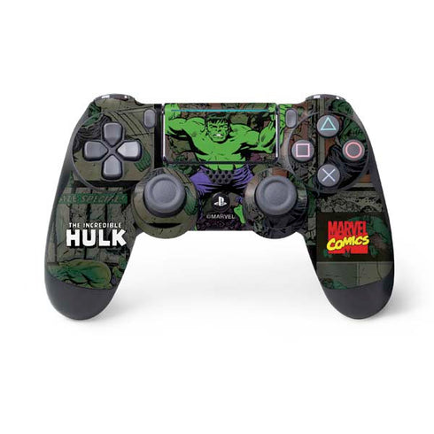 Marvel Classic Comics Hulk Fighter Vintage PS4 Pro/Slim Controller Skin