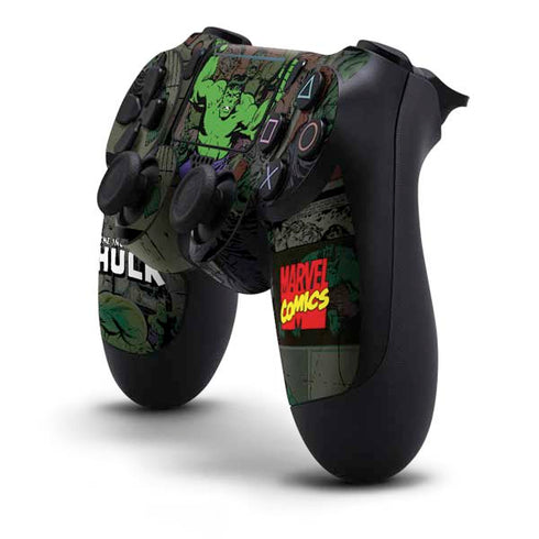 Marvel Classic Comics Hulk Fighter Vintage PS4 Pro/Slim Controller Skin