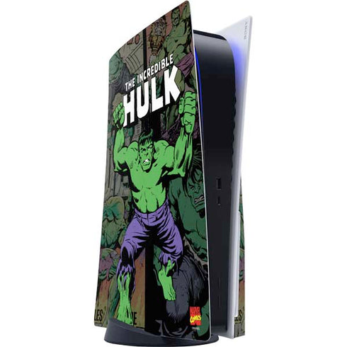 Marvel Classic Comics Hulk Fighter Vintage PlayStation PS5 Skins
