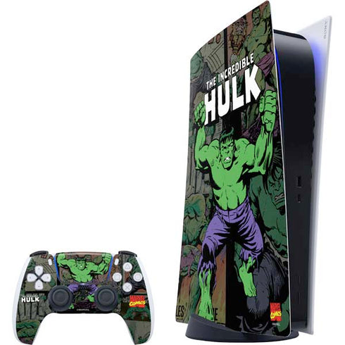 Marvel Classic Comics Hulk Fighter Vintage PlayStation PS5 Skins