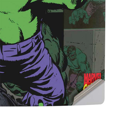 Marvel Classic Comics Hulk Fighter Vintage PS5 Pro Console Skin