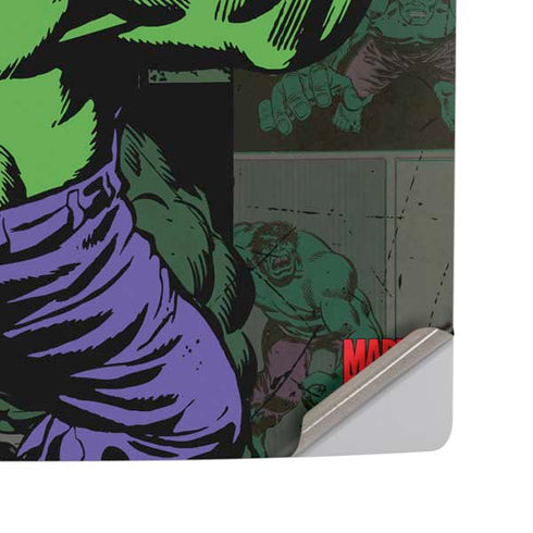 Marvel Classic Comics Hulk Fighter Vintage PS5 Pro Disk Console Skin