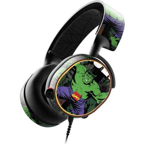 Marvel Classic Comics Hulk Fighter Vintage SteelSeries Arctis 5 Skin
