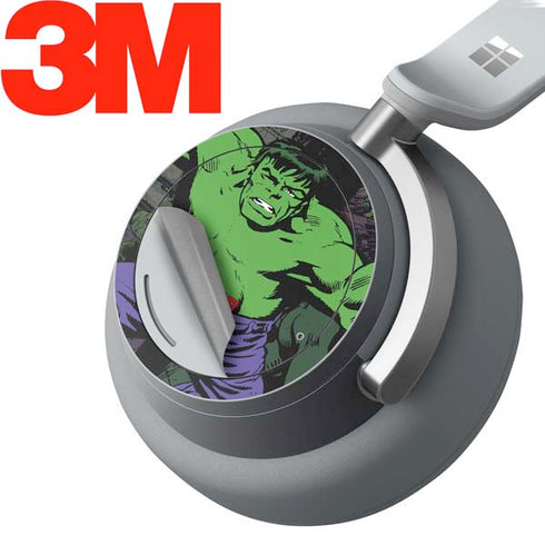 Marvel Classic Comics Hulk Fighter Vintage Surface Headphones Skin