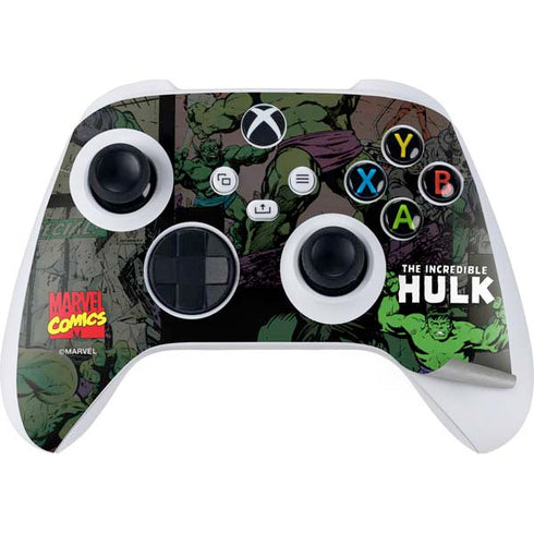 Marvel Classic Comics Hulk Fighter Vintage Xbox Series S Bundle Skin