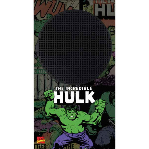 Marvel Classic Comics Hulk Fighter Vintage Xbox Series S Console Skin