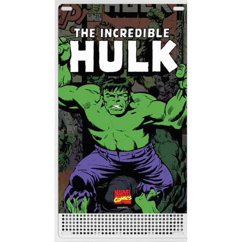 Marvel Classic Comics Hulk Fighter Vintage Xbox Series S Console Skin