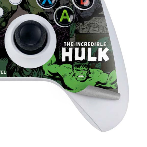 Marvel Classic Comics Hulk Fighter Vintage Xbox Series S Controller Skin