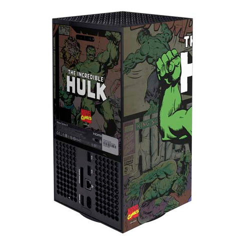 Marvel Classic Comics Hulk Fighter Vintage Xbox Series X Bundle Skin