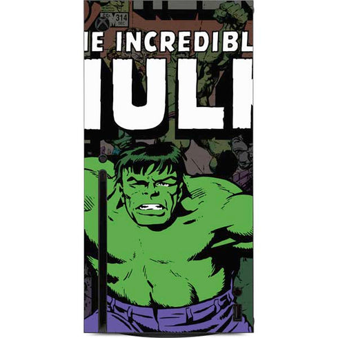 Marvel Classic Comics Hulk Fighter Vintage Xbox Series X Console Skin