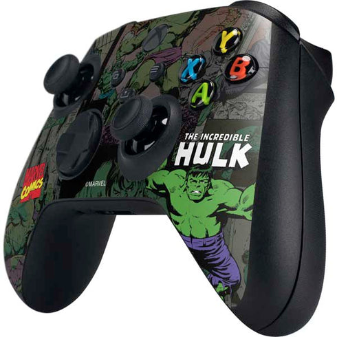 Marvel Classic Comics Hulk Fighter Vintage Xbox Series X Controller Skin