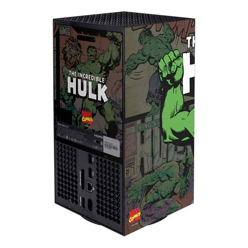 Marvel Classic Comics Hulk Fighter Vintage XBox Series X Digital Edition Bundle Skin