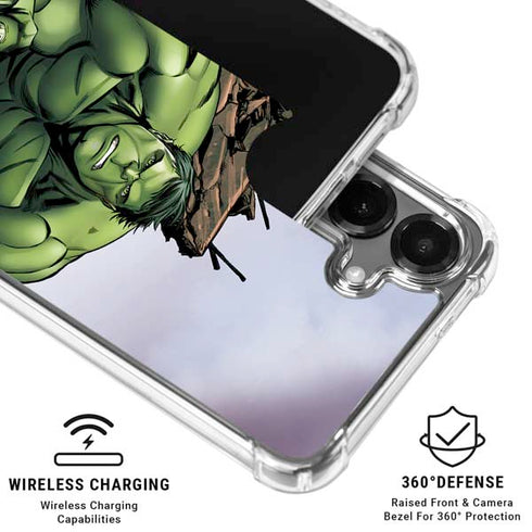 Marvel Avengers Hulk Galaxy S26 Plus Clear Case