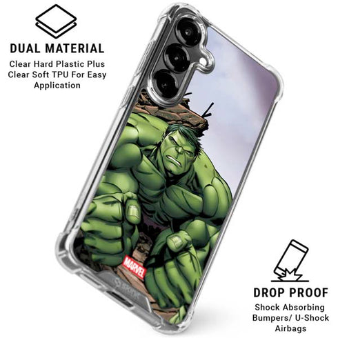 Marvel Avengers Hulk Galaxy S26 Plus Clear Case