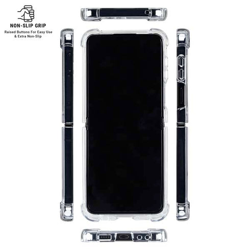 Marvel Avengers Hulk Galaxy Z Flip7 Clear Case