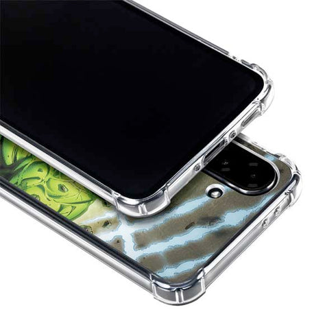 Marvel Hulk Green Goliath Galaxy A36 5G Clear Case
