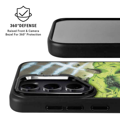 Marvel Hulk Green Goliath Galaxy S25 Kickstand Case