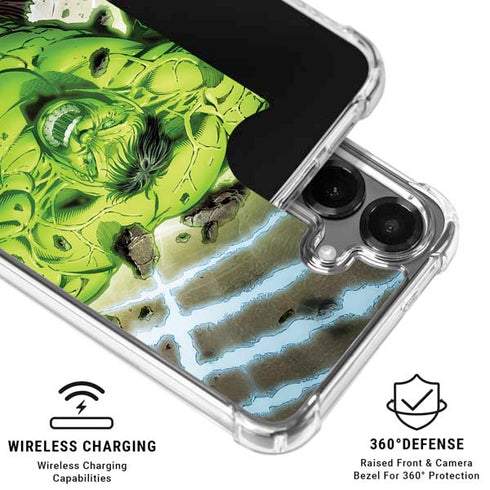Marvel Hulk Green Goliath Galaxy S26 Plus Clear Case