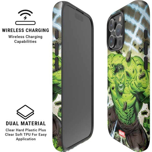 Marvel Hulk Green Goliath iPhone 16 Pro Magsafe Impact Case