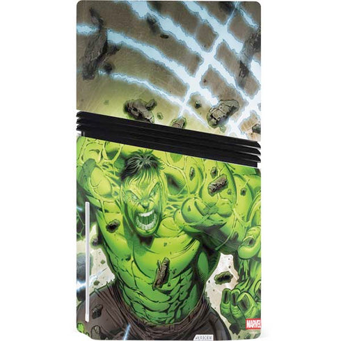 Marvel Hulk Green Goliath PS5 Pro Disk Console Skin