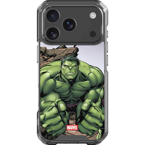 Marvel Avengers Hulk iPhone 17 Pro Clear Case
