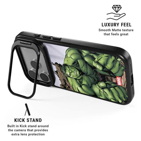 Marvel Avengers Hulk iPhone 17 Pro Kickstand Case