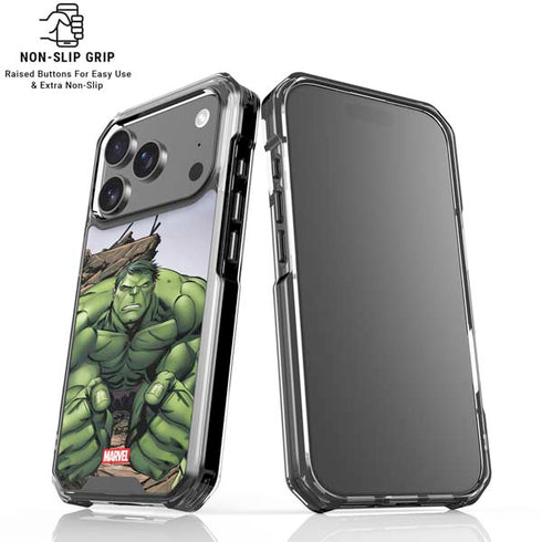 Marvel Avengers Hulk iPhone 17 Pro Max Clear Case
