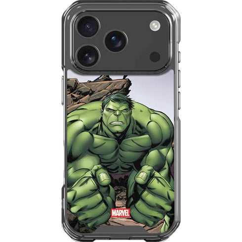 Marvel Avengers Hulk iPhone 18 Pro Clear Case