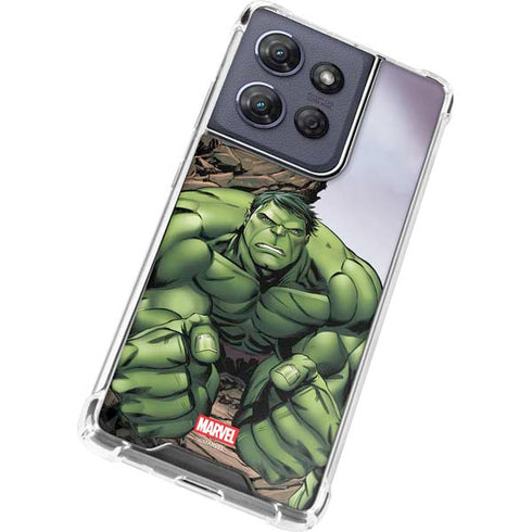Marvel Avengers Hulk Moto G 5G (2025) Clear Case