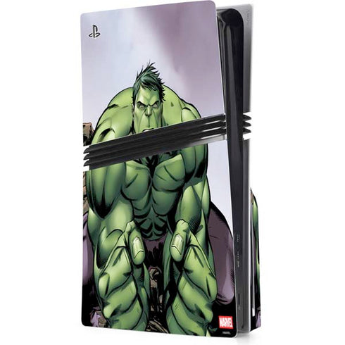 Marvel Avengers Hulk PS5 Pro Disk Console Skin