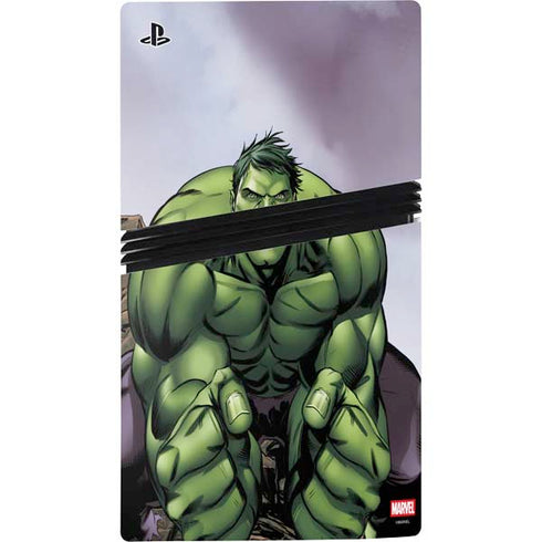 Marvel Avengers Hulk PS5 Pro Disk Console Skin