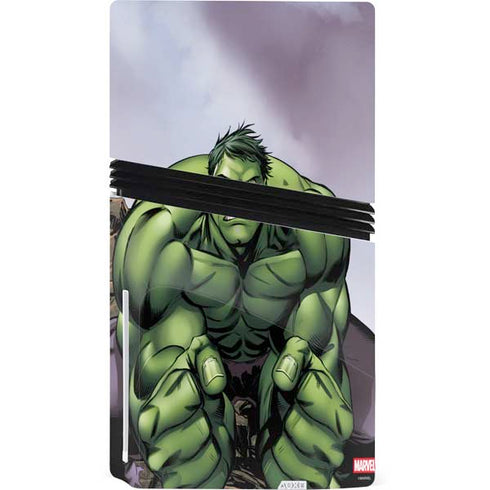 Marvel Avengers Hulk PS5 Pro Disk Console Skin