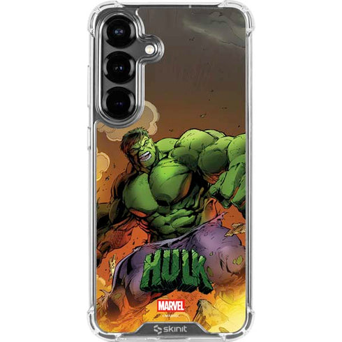 Marvel Hulk Smash Galaxy S26 Plus Clear Case