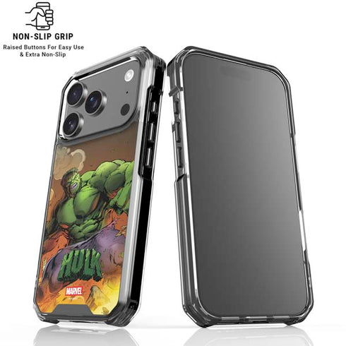 Marvel Hulk Smash iPhone 18 Pro Clear Case