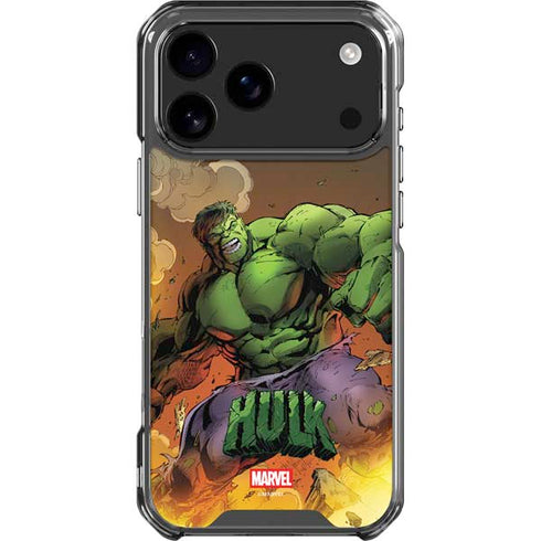 Marvel Hulk Smash iPhone 18 Pro Max Clear Case