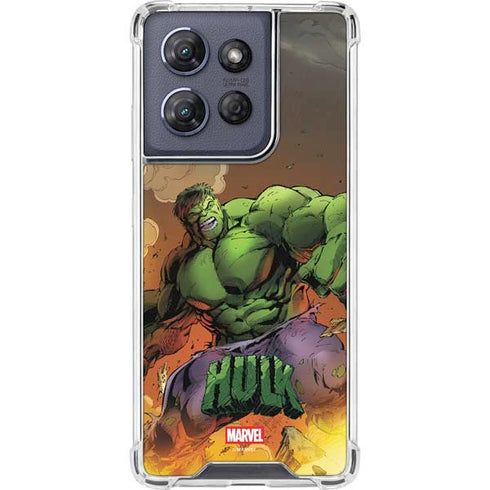 Marvel Hulk Smash Moto G Power 5G (2025) Clear Case