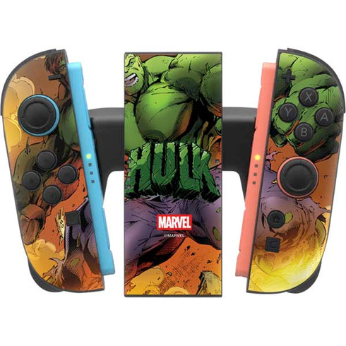 Marvel Hulk Smash Nintendo Switch 2 (2025) Joy-Con Controller Skin