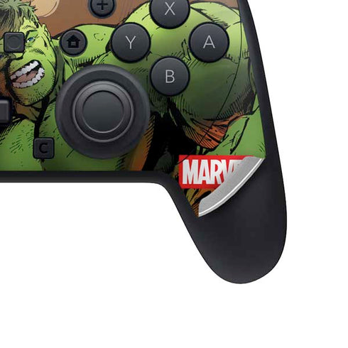Marvel Hulk Smash Nintendo Switch 2 (2025) Pro Controller Skin